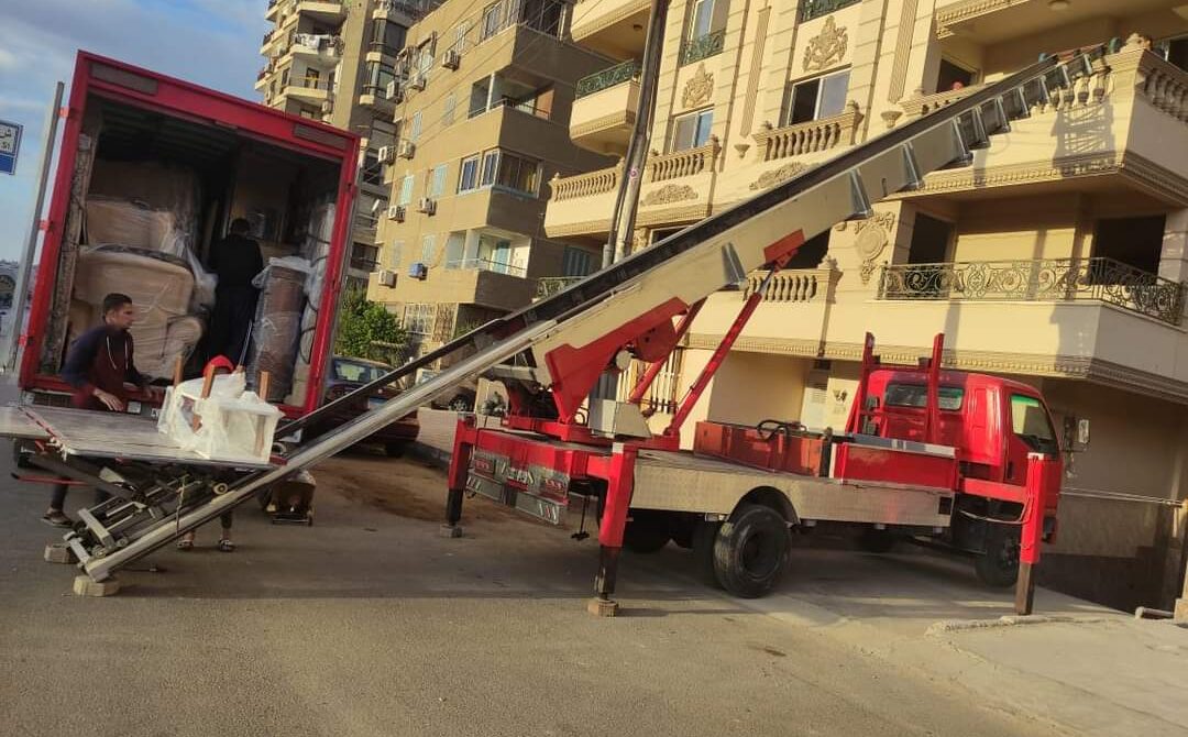 نقل الأثاث في الشروق – أفضل خدمة نقل عفش وونش رفع أثاث 2025