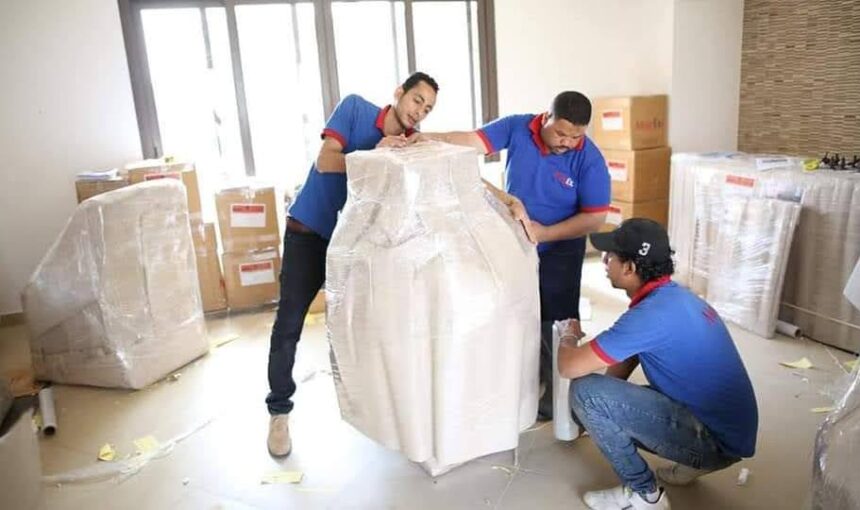 نقل الأثاث في التجمع الخامس – أفضل شركة نقل عفش وونش رفع حديث 2025