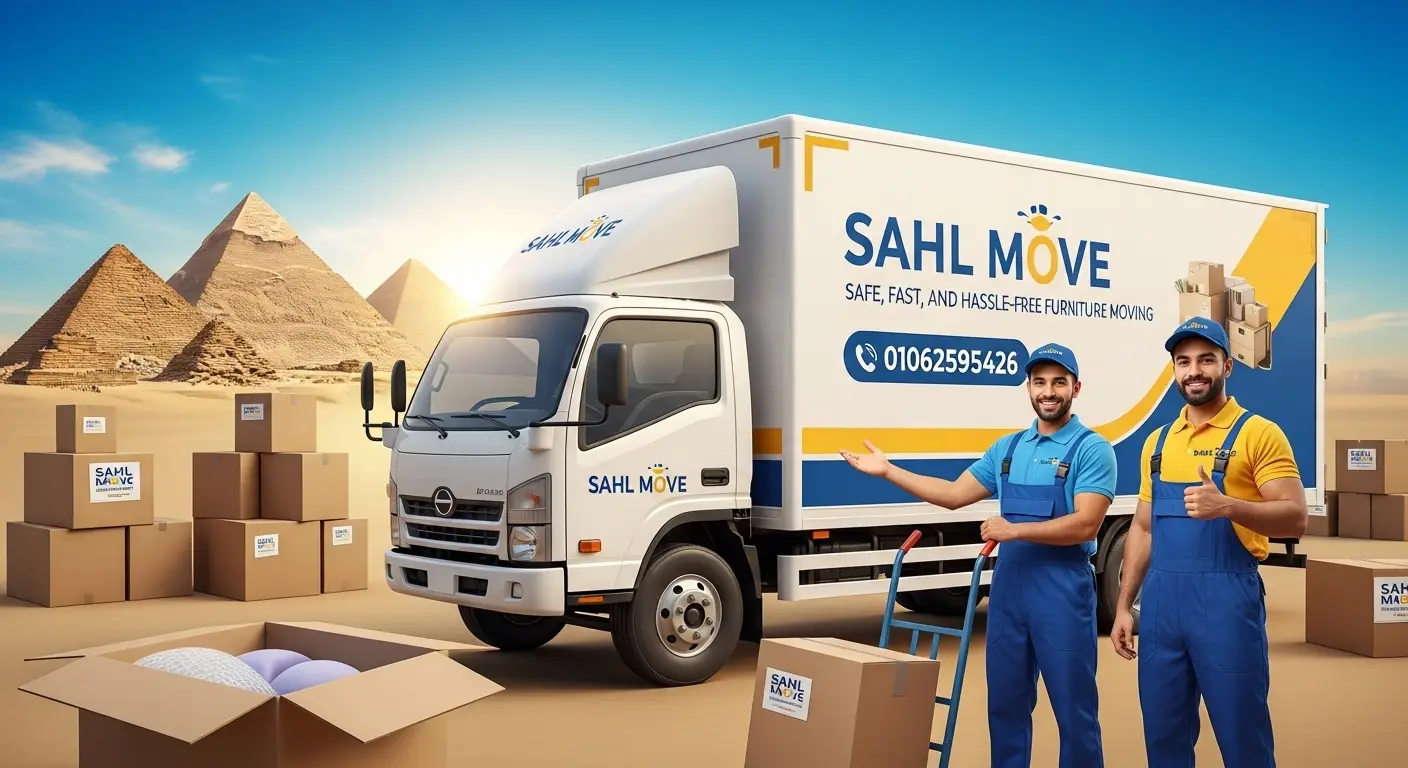 نقل الأثاث في الجيزة باستخدام ونش رفع أثاث حديث – سهل موف