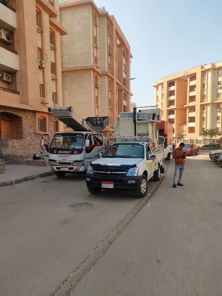 نقل عفش واثاث منزلي في القاهرة والجيزة والإسكندرية وجميع المحافظات بخدمة آمنة وسريعة